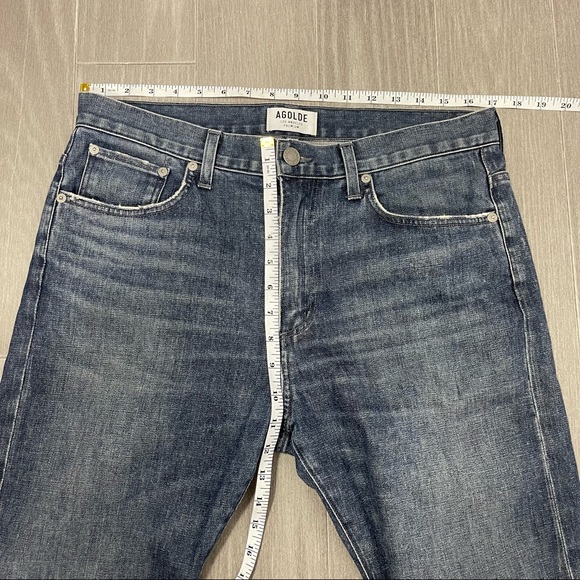 AGOLDE Men’s Hero Slim Tapered Jeans in Crossover 32 x 30 - Picture 15 of 16